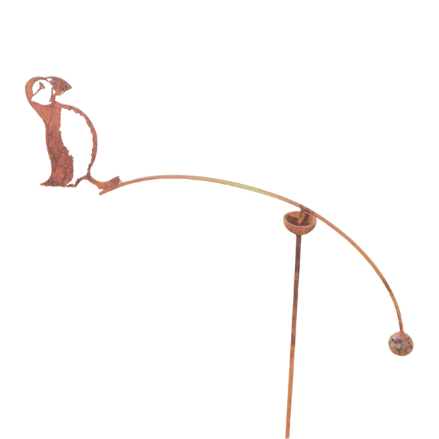 Puffin Single Ball Wind Spinner/Rocker